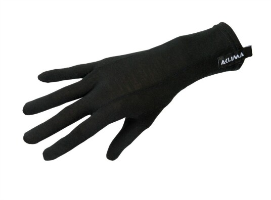 Aclima LW Liner Gloves, Black XS