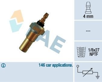 Sensor, motortemperatur FAE 32350