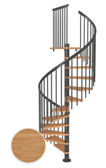 Spiraltrapp Dolle Montréal Eik Oljet Classic 4