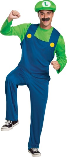 Disguise Luigi Kostyme Large/X Large 108469D 15L 4 Disguise Luigi Kostyme Large/X Large 108469D 15L 4