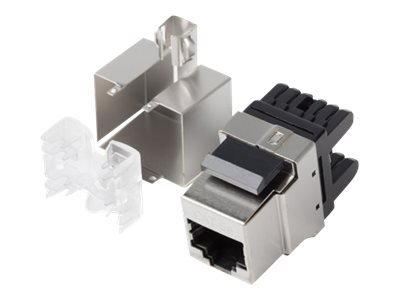 Lanberg Ksf6-1000 Modulinnlegg Cat 6 Ftp Rj-45 Sølv