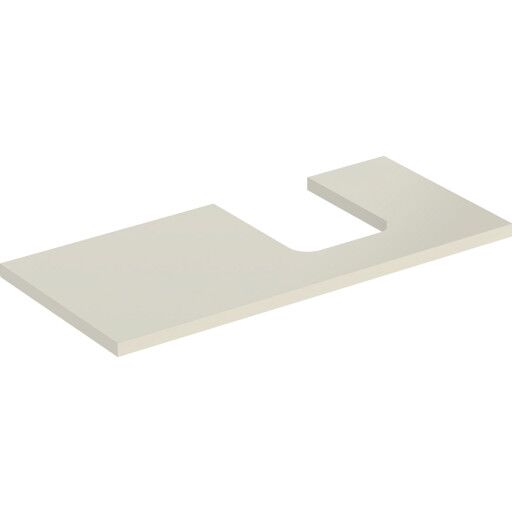 Geberit One benkeplate 104,2x47,3 cm høyglans beige