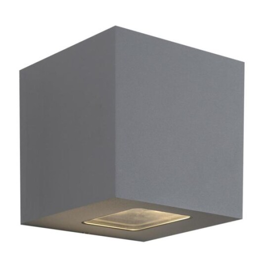 Hide-a-Lite Cube XL II Veggarmatur 3000 K 1890 lm 80° 25 W IP65 Grå Belysning
