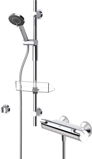 Oras Armatur Optima Dusjsett M/dusjbatteri 7169 Krom