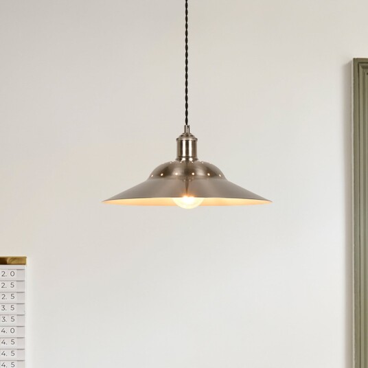 Pendellampe COREP Louise dimmbar Metallisk Stue Metall 9 Metallisk
