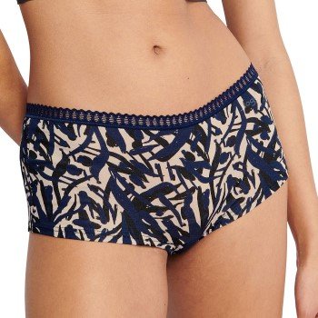 Sloggi Truser 3P GO Crush Hipster Shorts Svart/Blå bomull XX-Large Dame Sloggi Truser 3P GO Crush Hipster Shorts Svart/Blå bomull XX-Large Dame