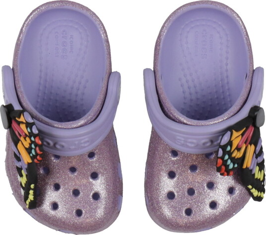 Crocs Mystic Purple Classic IAM Butterfly Clog 23-24