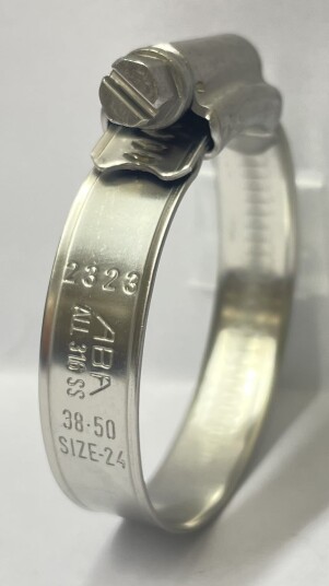 Aba ORIGINAL Slangeklemme 12 mm 38-50 mm, Installasjon