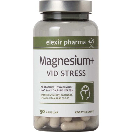 Elexir Pharma Magnesium+ Vid stress 90 stk