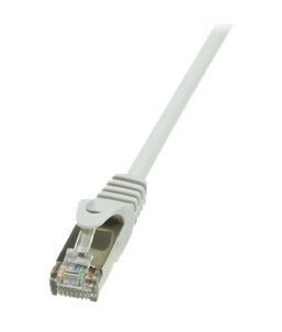 Logilink Koblingskabel Rj-45 Hann Til Rj-45 Hann 7.5 M Sf/Utp Cat 5E Grå