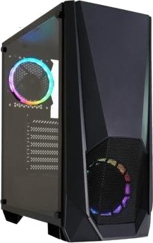 Xilence Xilent Blast ARGB Midi Tower Kabinett Svart med Herdet Glass Xilence Xilent Blast ARGB Midi Tower Kabinett Svart med Herdet Glass