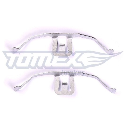Tilbehørsett, skivebremse belegg TOMEX Brakes TX 43-56 Tilbehørsett, skivebremse belegg TOMEX Brakes TX 43-56