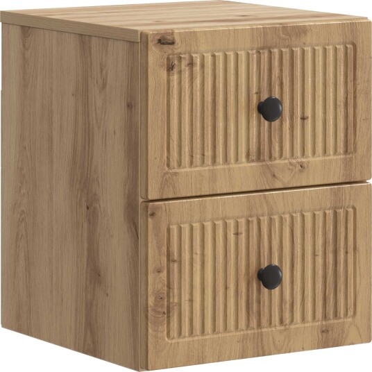 Vegghengt Nattbord Artisan eik 33 x 34,5 x 40 cm Konstruert tre