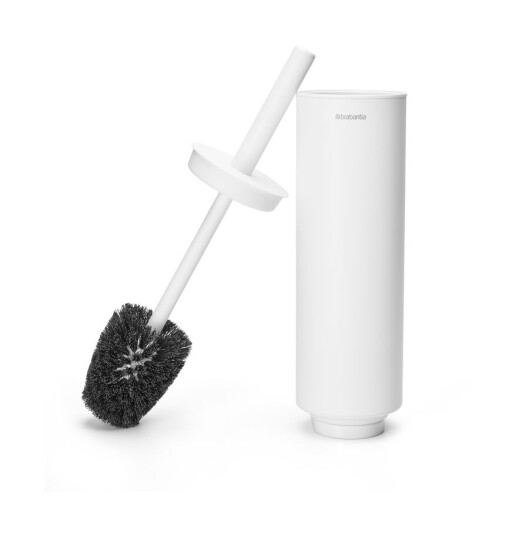 Brabantia MindSet Toalettbørste med Holder Mineral Fresh White Brabantia MindSet Toalettbørste med Holder Mineral Fresh White