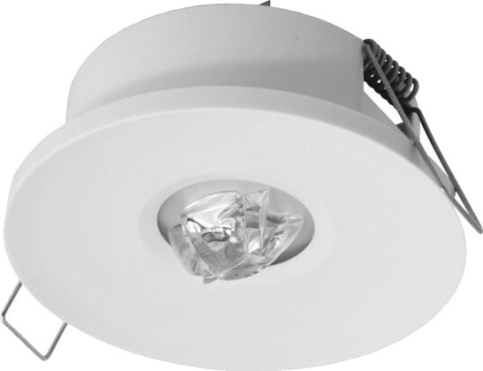 Awex Nødarmatur Axp Ip65/20 Eco Led 3W 330 Lm Opt. Road 1T Hvit Axpr/3W/Ese/X/Wh