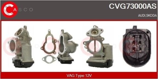 EGR-ventil CASCO CVG73000AS