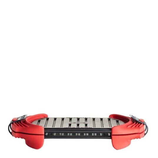 Lékué Grill for mikrobølgeovn 26x15 cm rød