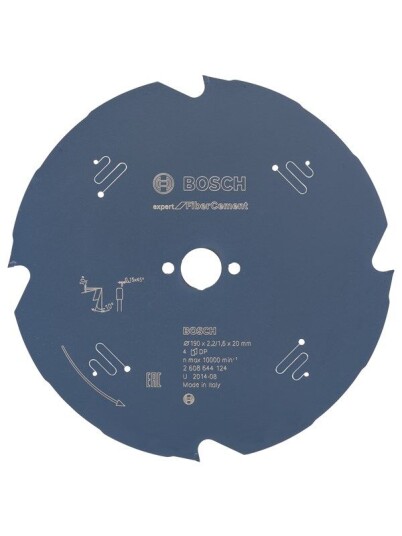 Bosch Expert for Fibre Cement sirkelsagblad 190 x 20 x 2,2 mm, 4