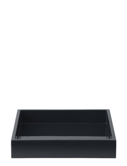 Mojoo Lux Lak Bakke Black 19X19X3.5CM Mojoo Lux Lak Bakke Black 19X19X3.5CM