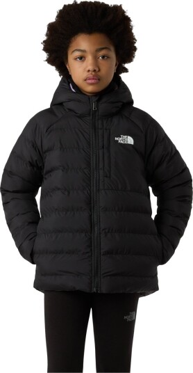 The North Face Polstret Jakke Vendbar Perrito Svart/Røykt The North Face 18 20 år Dunjakke Grå