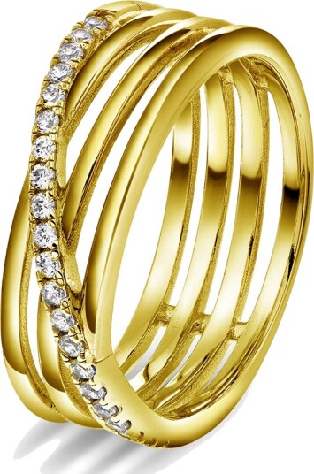 Pan Jewelry Siena ring i sølv med zirkonia størrelse Siena ring i sølv med zirkonia 64