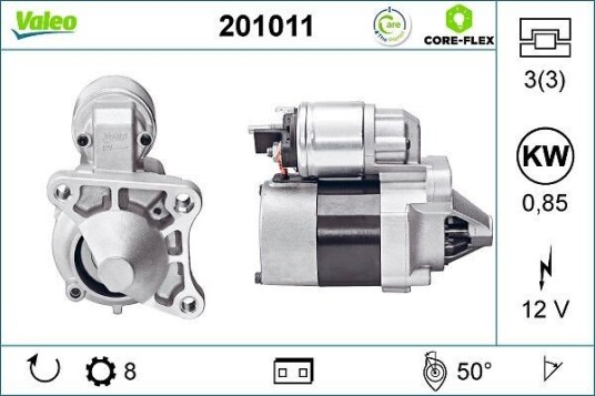 Starter VALEO 201011 Starter VALEO 201011