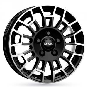 MAK Nomad Black Machined Face 7x17 5/130 ET66 B89