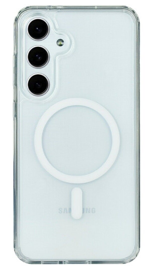 Ferrelli Samsung Galaxy S24 FE magnetisk deksel gjennomsiktig