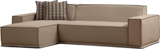 Nightcap Sofa med Divan 3 seter Beige