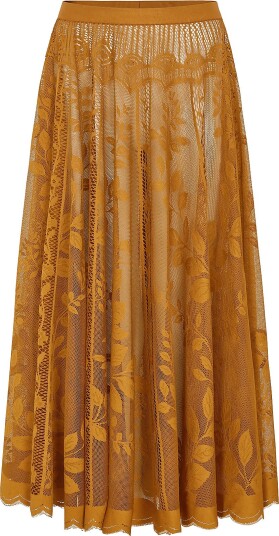Lollys Laundry Collinsll Midi Skirt Brown L