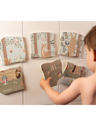 Little Dutch Little Dutch Forest Friends Bath Puzzle - Multi/patterned - ONE SIZE Little Dutch Little Dutch Forest Friends Bath Puzzle - Multi/patterned - ONE SIZE