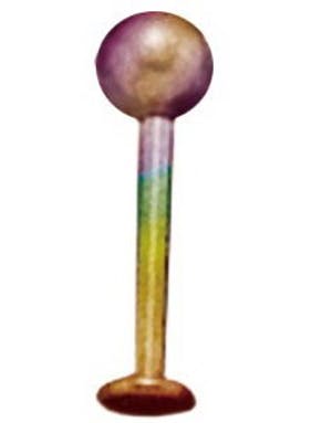 Ball Labrett Rainbow 1,2 x 8 mm Labret
