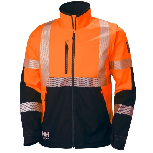 HH Workwear Workwear Helly Hansen Icu Hi Vis Softshelljakke S