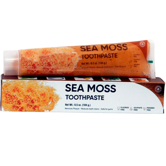 Xylitol Tannpasta YUNANI Sea Moss Peppermint & Spearmint Fluorfri 184g Xylitol Tannpasta YUNANI Sea Moss Peppermint & Spearmint Fluorfri 184g