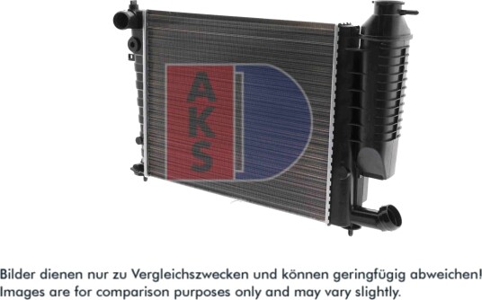 AKS DASIS 060250N Radiator motorkjøling