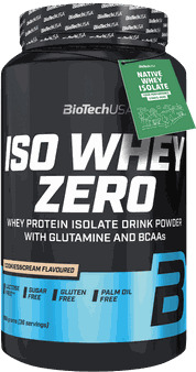 Biotech usa Iso Whey Zero 908g Cookies & Cream, proteinpulver & Cream