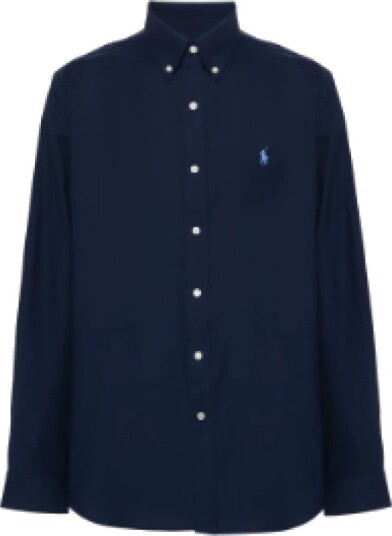 Polo Ralph Lauren, Herre, Skjorter, Blå, XL,