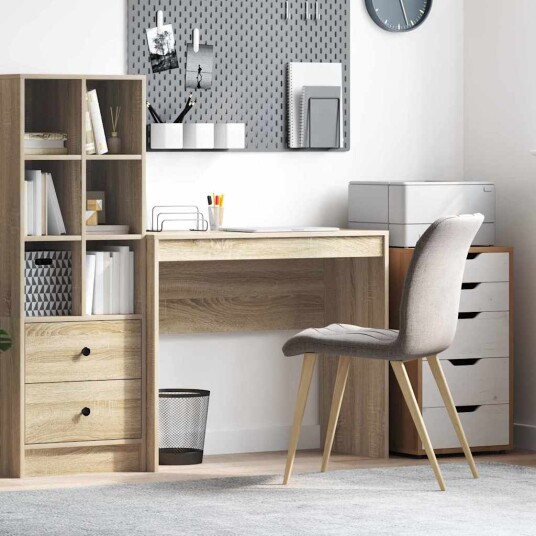 Skrivebord Sonoma Eik Konstruert Tre 90 x 40 x 76 cm Skrivebord