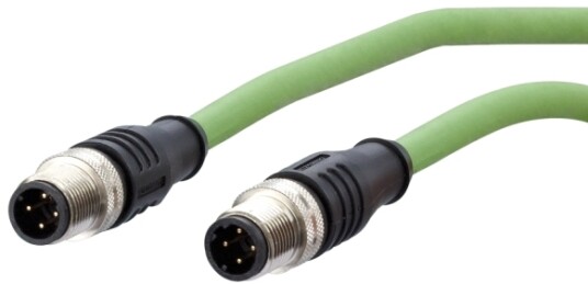Metz Metz Connect Tilkoblingskabel M12 Hann-M12 Hann 4-Pinners D-Kodet 10 M