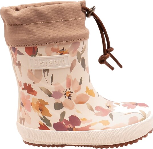 Bisgaard Termostøvler Visne blomster Bisgaard 24 Gummistøvler Beige Bordeaux Brun Hvit Rosa