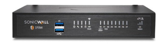 SonicWall TZ370 Brannmur med 3000 Mbps Gjennomstrømningshastighet