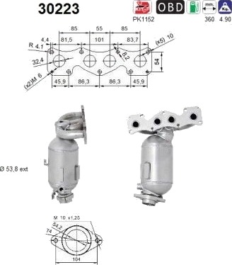 AS 30223 Katalysator