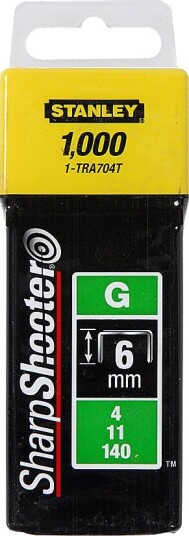 Stanley stift hd 6mm 14 a1000 Stanley stift hd 6mm 14 a1000