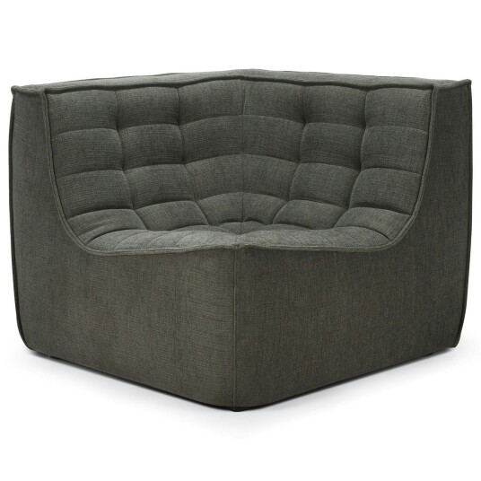 Ethnicraft N701 Hjørnesofa Eco / Moss