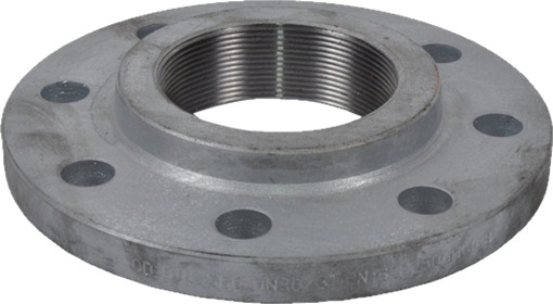 4" galvanisert gjengeflens P250GH EN1092-1 PN6