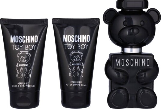 Moschino Toy Boy Gavesett for menn med EDP, Dusjgel og Aftershave 50ml