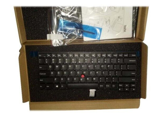 Lenovo Lite-On CS13T - Brbart tastatur - til utskifting - Svart