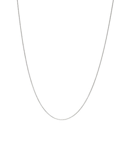 Design Letters Necklace Chain   Silver   L80CM