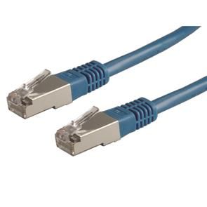 Goobay CAT 6 S/FTP 15cm Nettverkskabel Blå