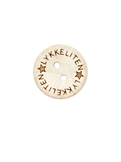 Kort Og Godt Knapp Lykkeliten 18Mm